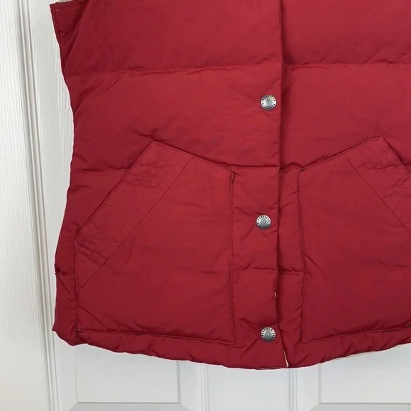 Penfield for madewell red hooded puffer vest sz xs - Picture 6 of 9